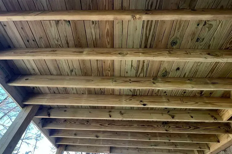 Nashville Wood Deck Build Project - nashville tn wooden deck 10 photo 2