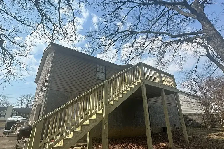 Nashville Wood Deck Build Project - nashville tn wooden deck 20 photo 13