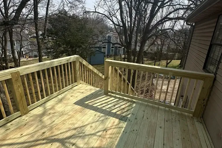 Nashville Wood Deck Build Project - nashville tn wooden deck 25 photo 17