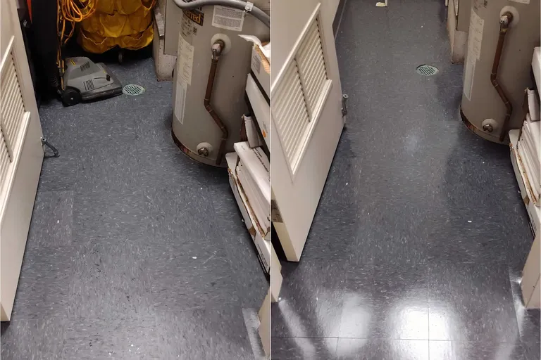 Before After Basement Floor 2 By Haugland Brothers