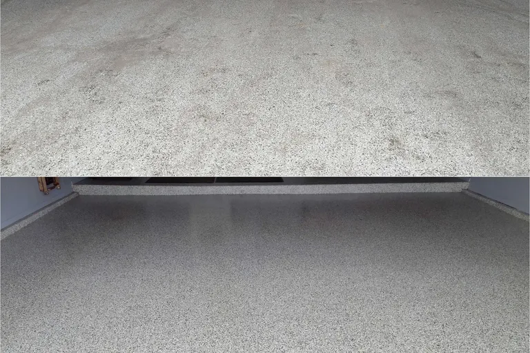 Before After Garage Floor 2 By Haugland Brothers