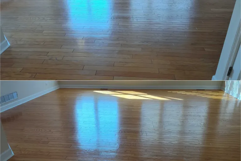 Before After Hardwood Floor Cleaning 7 By Haugland Brothers
