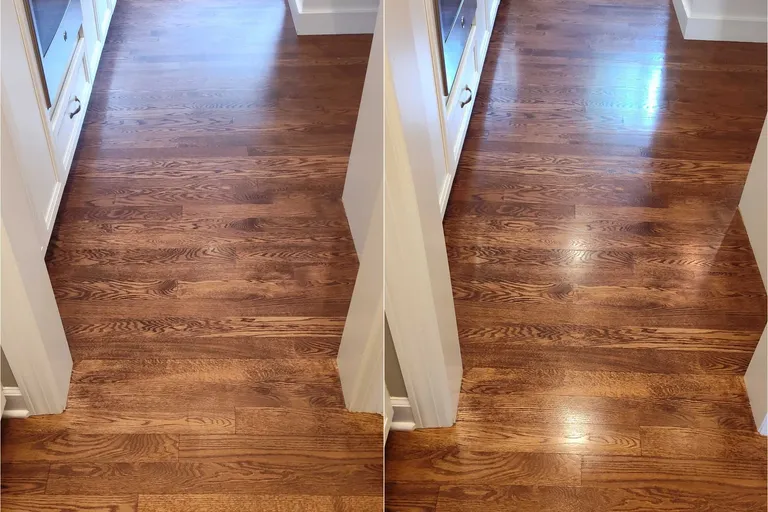 Before After Hardwood Floor Cleaning 8 By Haugland Brothers
