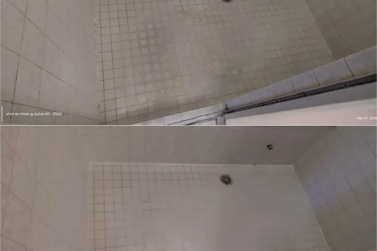 Before After Shower Cleaning 6 by Haugland Brothers