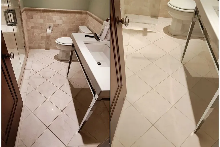 Before After Tile Grout Cleaning 11 By Haugland Brothers