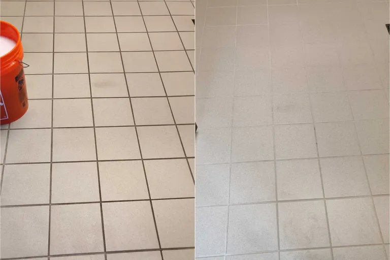 Before After Tile Grout Cleaning 12 By Haugland Brothers
