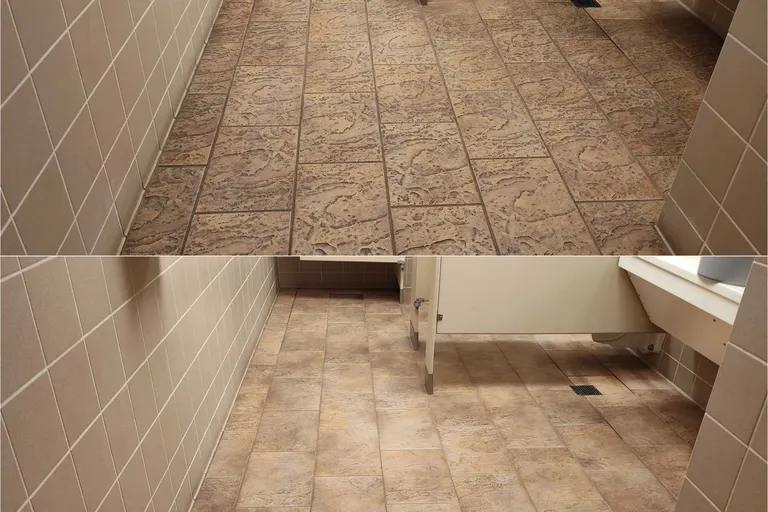 Before After Tile Grout Cleaning 7 By Haugland Brothers