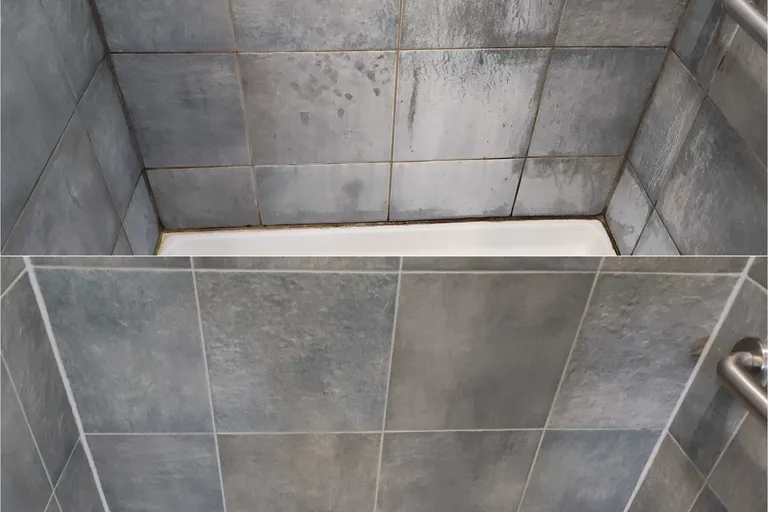Before After Tile Grout Shower Cleaning 13 By Haugland Brothers