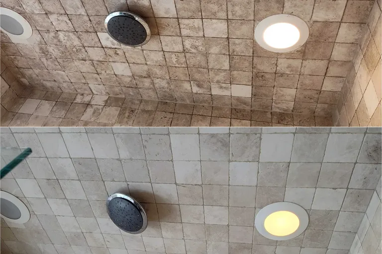 Before After Tile Grout Shower Cleaning 8 By Haugland Brothers