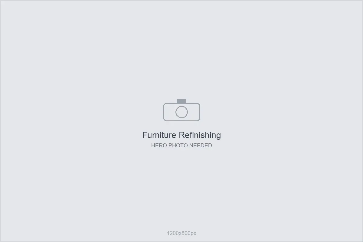 Furniture Refinishing in Naperville