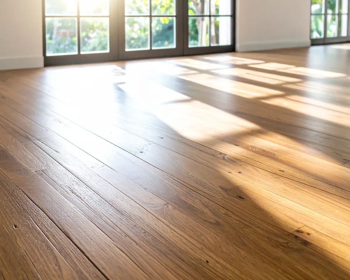 Wood Floor Cleaning Card By Haugland Brothers